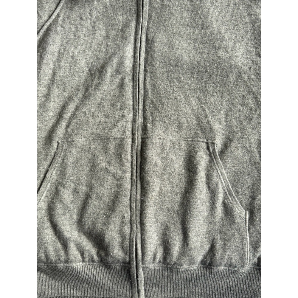 Michael Kors Wool Cashmere Rabbit Fur Lined Hooded Zip Jacket Gray XXL Gray - Picture 10 of 10